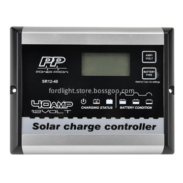 12V 40A PWM Solar Charge Controller